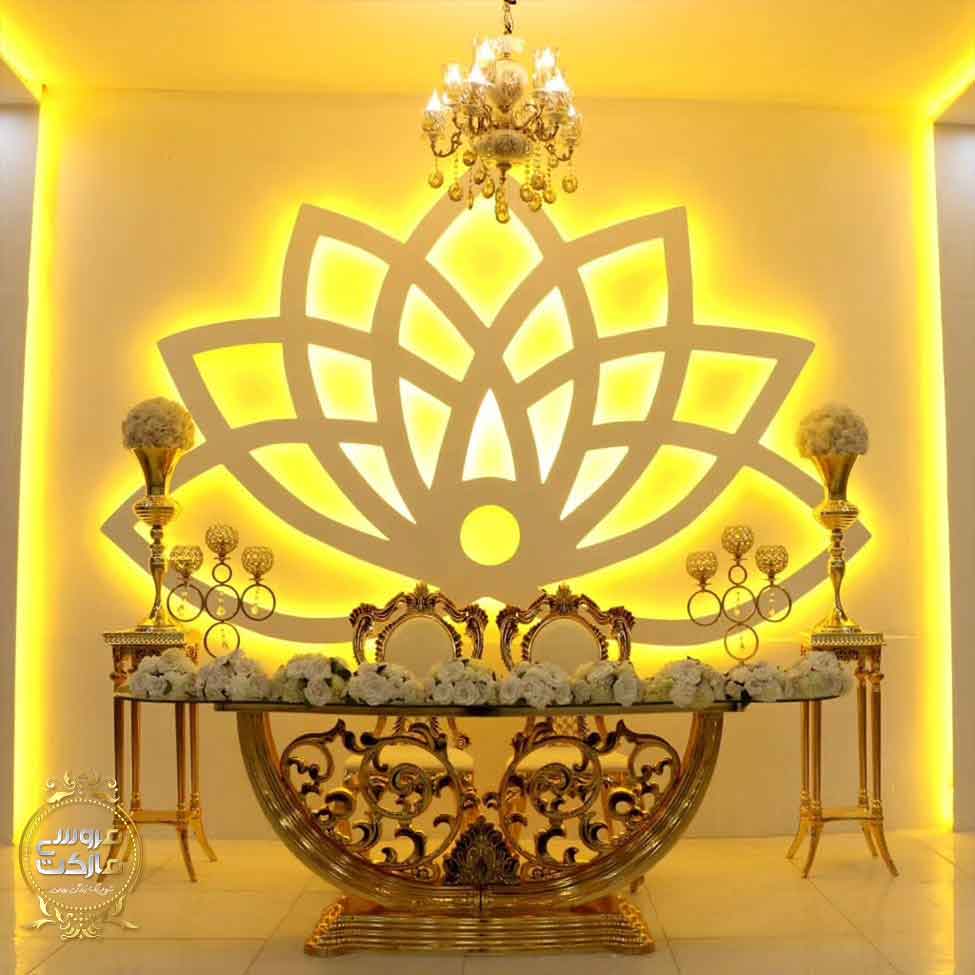 جایگاه عروس و داماد در باغ تالار خاتون اندیشه