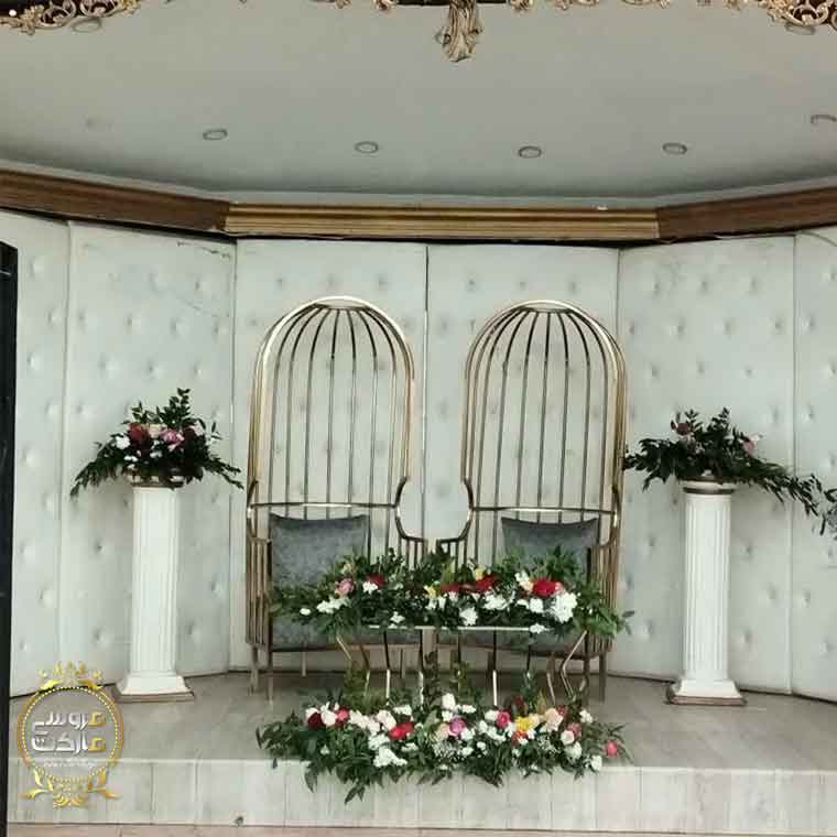 جایگاه عروس و داماد در باغ تالار پاسارگاد اندیشه