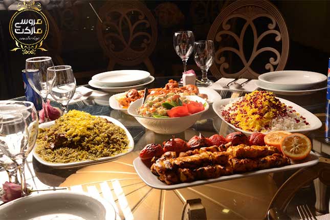 پذیرایی سلف سرویس در تالار پذیرایی سمرقند