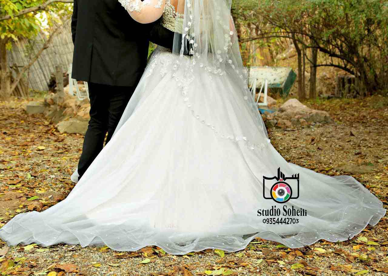 عکس زیبای عروس و داماد