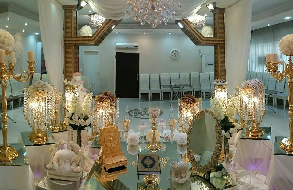 سفره عقد سالن عقد کلبه خوشبختی