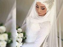 مدل عروس با حجاب