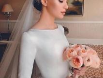 لباس عروس پوشیده