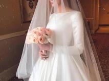 لباس عروس پوشیده