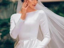 لباس عروس پوشیده