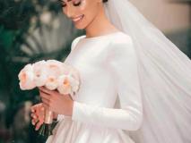 لباس عروس پوشیده