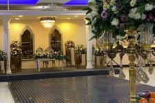 تصویر بند انگشتی استیج رقص مجهز با کف LED در باغ عمارت آریانا