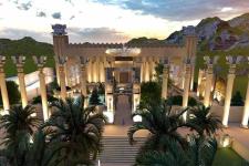 باغ تالار دربار احمدآباد مستوفی