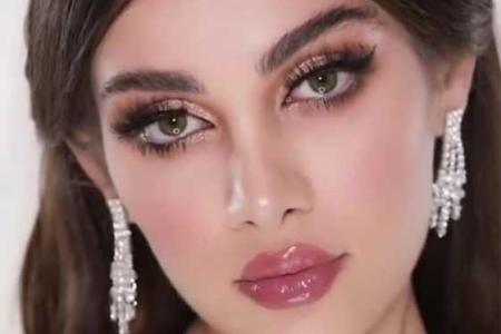 میکاپ شاینی و ملایم عروس
