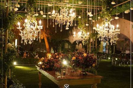 میز آرایی فضای باز