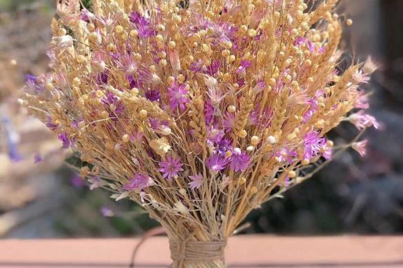 دسته گل رنگی